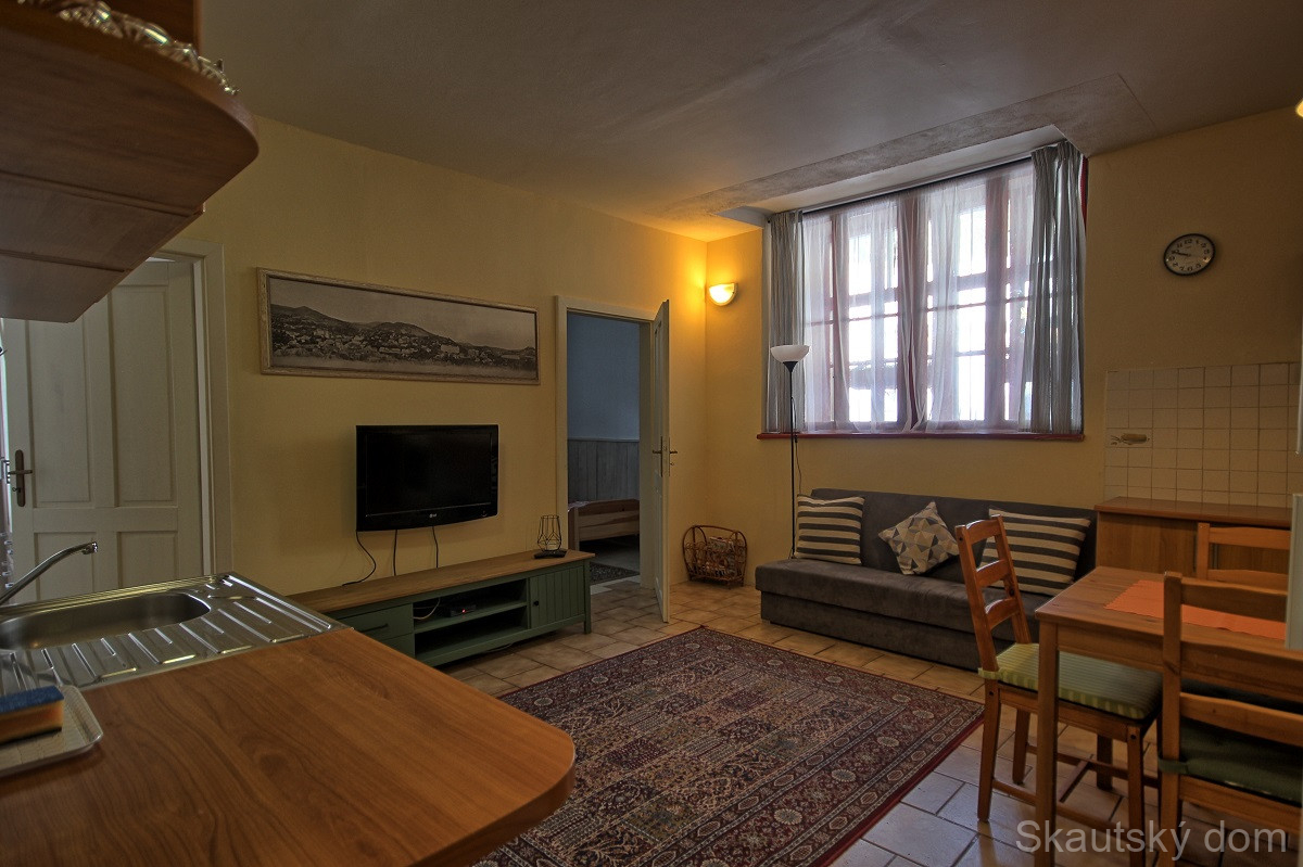 Apartmán - denná miestnosť